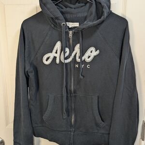 Aeropostale Charcoal Gray Hoodie